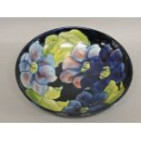 A Moorcroft bowl, 26.5cm diameter