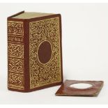 Miniature Bible: Glasgow, David Bryce and son, 1896, 1st edn. illustrated; full embossed red leather