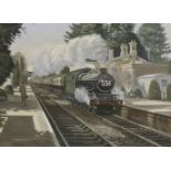 *Stuart Bolton (contemporary)GREAT WESTERN RAILWAYSigned l.l., oil on canvas45 x 60cm*Artist's