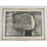 UNTITLEDIndistinctly signed and dated '59, lithograph43 x 61cm