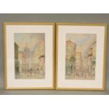 F E Jamieson (Scottish 1885-1950)MILANA pair, signed, watercolour