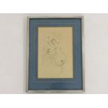 Marc Chagall 'DANCER AND DOVES'Lithograph, signed in plate27 x 18cm