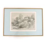 **NOTE NEW DESCRIPTION**James Duffield Harding, OWS (1798-1863)BRUNNEN, SWITZERLANDLithograph