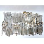 Various sets of cutlery