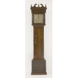 A 19th century mahogany longcase clock, by Cooper & Hedge of Colchester, with a thirty hour movement