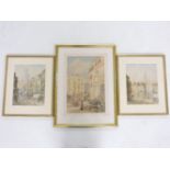 W SearleROUEN CATHEDRALA pair, signed and dated 1884 l.r., watercolour33 x 25.5cm; and DE BELLO