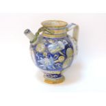 A Cantagalli wet drug jar, 'Certosa di Firenze', completely restored