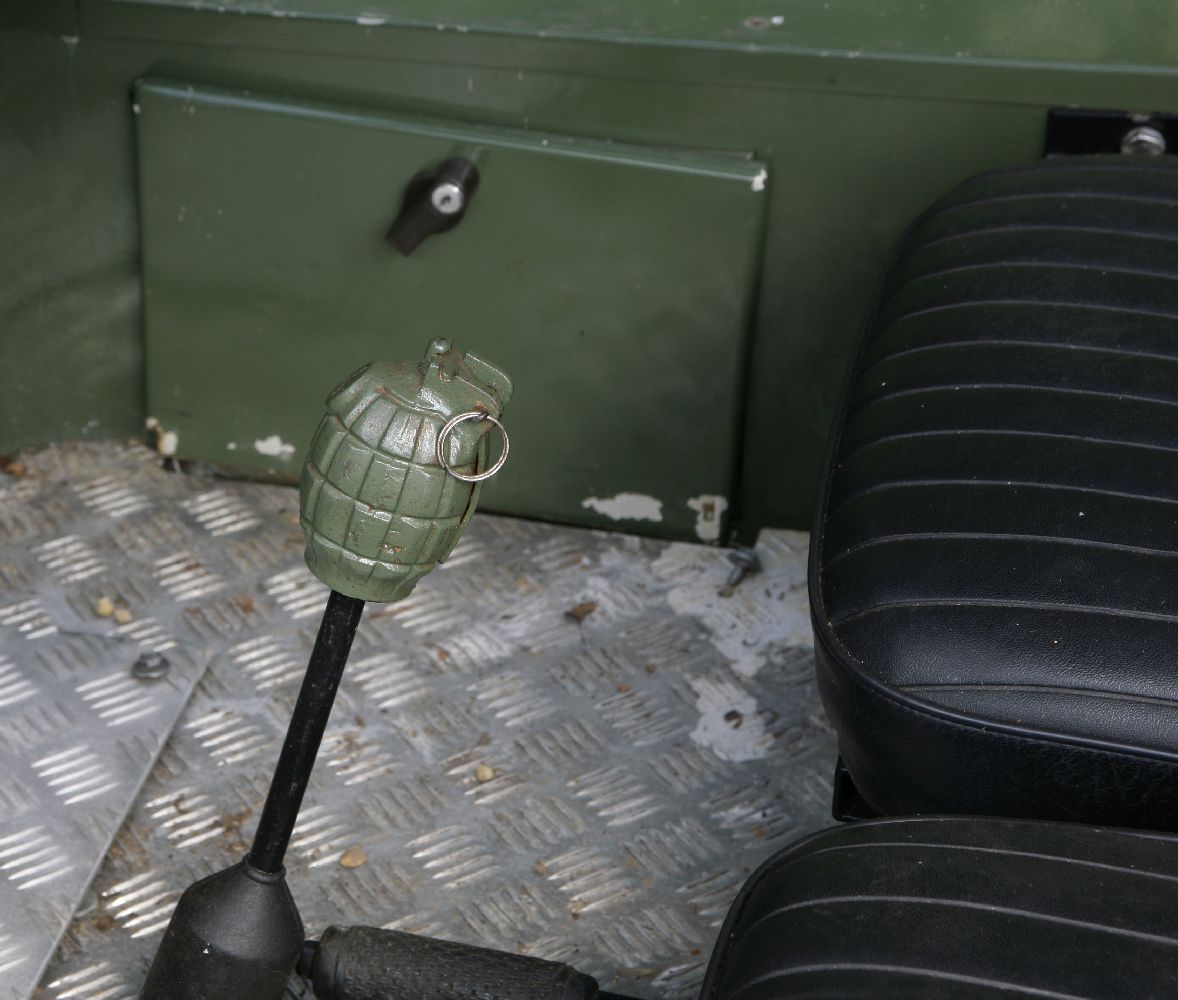 An Anderson kit car,originally registered as a 1966 Morris Mini convertible, with green army livery, - Image 10 of 10