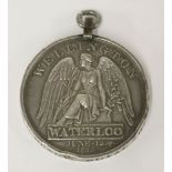 A Waterloo medal,awarded to Corporal Daniel Brady, Royal Artillery Drivers, with ring suspension,3.