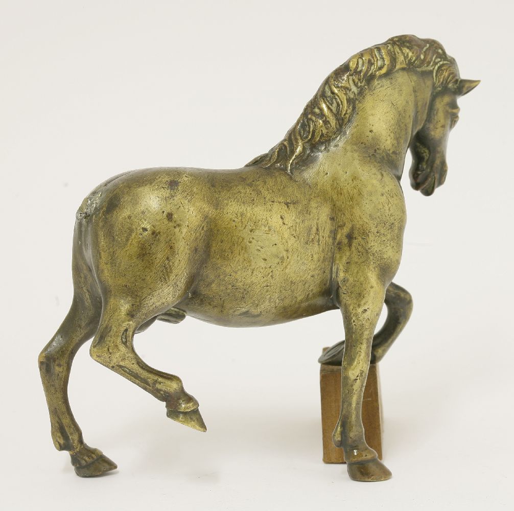 An Italian Renaissance bronze horse,probably Padua,16.5cm high - Image 2 of 2