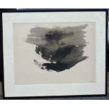 *A 20th Century Monochrome Ink Wash, signed lower right in pencil Caub 66 (1966),