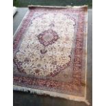A hand knotted Persian Qashqai style Carpet,