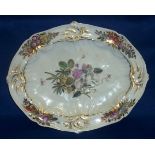 A mid 18th Century Chelsea oval Platter,