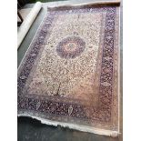 A finely hand knotted Persian Mashad style Carpet,