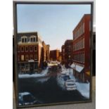 A late 20th Century American Photolithograph of a street scene depicting Studio 13,