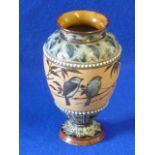 A Doulton Lambeth stoneware Vase of baluster form,