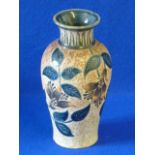 A Doulton Lambeth stoneware Vase dated 1882,