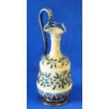 A Doulton Lambeth stoneware Ewer dated 1882,