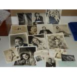A quantity of both Signed and Unsigned Photographs from the 30s and 40s,