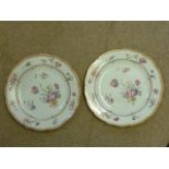 A pair of 18th Century Chinese Qianlong period porcelain Dishes,