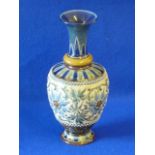 A Doulton Lambeth stoneware Vase dated 1884,