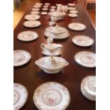 A Royal Doulton Canton fine bone china Dinner Service,