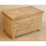 A 19th Century painted Continental Chest,