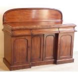 A mid 19th Century mahogany Sideboard,