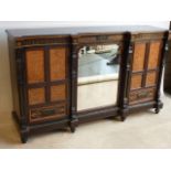 A very fine 19th Century aesthetic movement ebonised walnut,