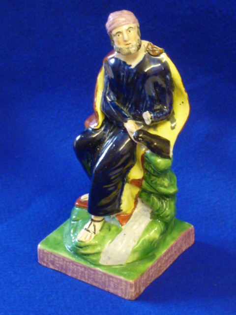 ADDED LOT An early 19th Century Staffordshire style Figure for restoration (losses), 22.