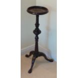 An 18th Century style mahogany Kettle Stand,