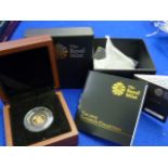 A boxed Limited Edition presentation 2013 Quarter Sovereign