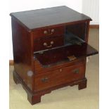 An unusual 19th Century mahogany Chest,