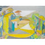 André Lhote (1885-1962) La Migoua (Var) Gouache on paper; Signed lower left 113/16 x 15 in.