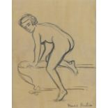 FRANCIS PICABIA (1879-1953) Femme au bain, vers 1940-1942 Pencil on paper; Signed lower right 105/16