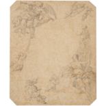 Attribué à Charles-Dominique EISEN (Valenciennes 1720 - Bruxelles 1778) Projet de frontispice Crayon