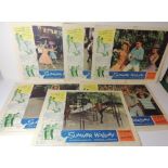 LOBBY CARDS - SUMMER HOLIDAY 1963 starring Cliff Richard, full set of eight