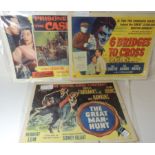 LOBBY CARDS - THE GREAT MAN HUNT (UK title State Secret) 1950 starring Dougls Fairbanks Jnr, Jack