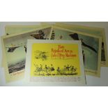 LOBBY CARDS - THOSE MAGNIFICENT MEN IN THEIR FLYING MACHINES 1965, full set of eight