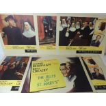 LOBBY CARDS - THE BELLS OF ST MARYS 1957 starring Ingrid Bergman and Bing Crosby, full set of eight