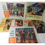 BING CROSBY - a selection of six assorted lobby cards for different Crosby films including Here Come