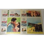 LOBBY CARDS - WAR AND PEACE 1956 starring Audrey Hepburn and Henry Fonda, full set of eight