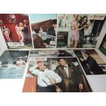 LOBBY CARDS - PRESS FOR TIME 1966 starring Norman Wisdom, full set of eight