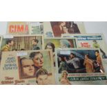 Film Lobby Cards - full sets of eight: Cimarron, 1960; The Lost World 1960; The Turning Point