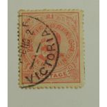 AUSTRALIA - Victoria 1905 £1 salmon (431) c £140 v f u