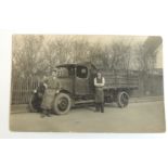 An rp of a Starkey Knight and Ford delivery lorry c.1910