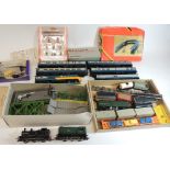 HORNBY, Airfix and others - a quantity of assorted diesel locos, steam tank loco, coaches, wagons