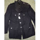 A Fire jacket with white metal NFS buttons