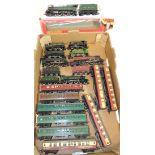 HORNBY - R761 Kneller Hall GWR loco and tender, boxed together with a number of unboxed steam