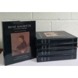 SYLVESTER, David (Ed.) - Rene Magritte Catalogue Raisonne - five vols, with vols II-V in slip cases